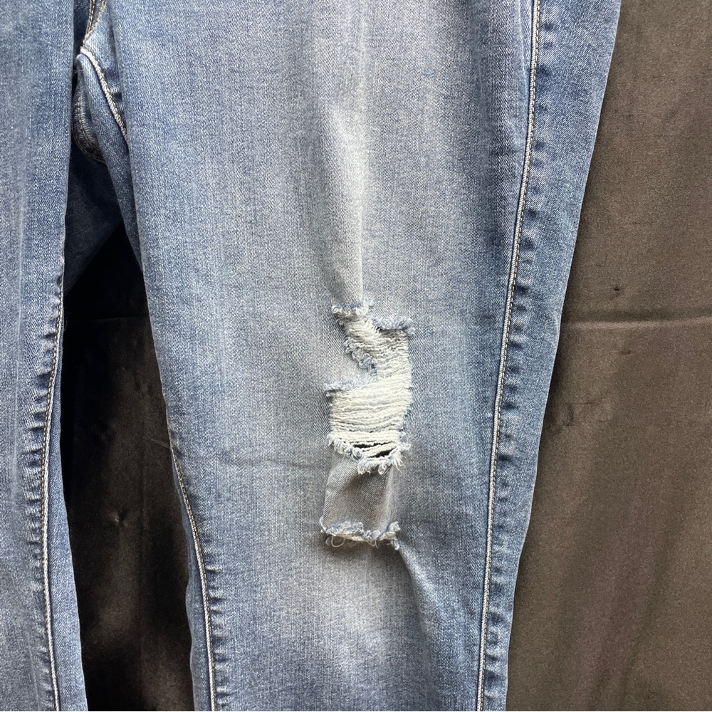 Torrid Elastic Waistband Distressed Skinny Jeans Sz 3R (22) - Picture 7 of 7
